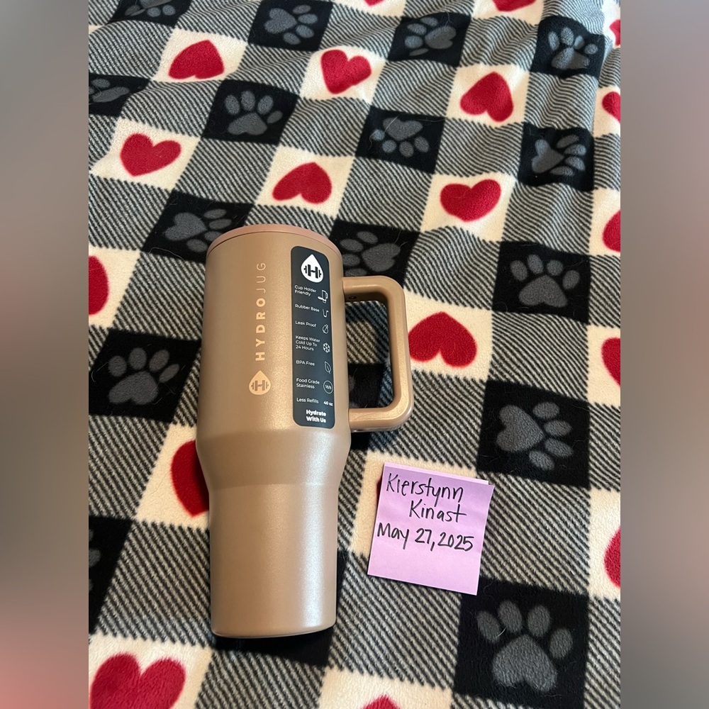 NWT LIMITED EDITION HydroJug 40oz Traveler, MOCHA